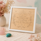 Hucha decorativa «Para los planes de nuestros sueños» ✨