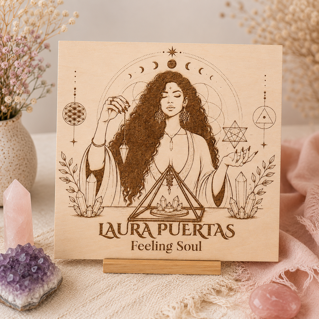 Imagen personalizada en madera · 20 × 20 cm 🤍